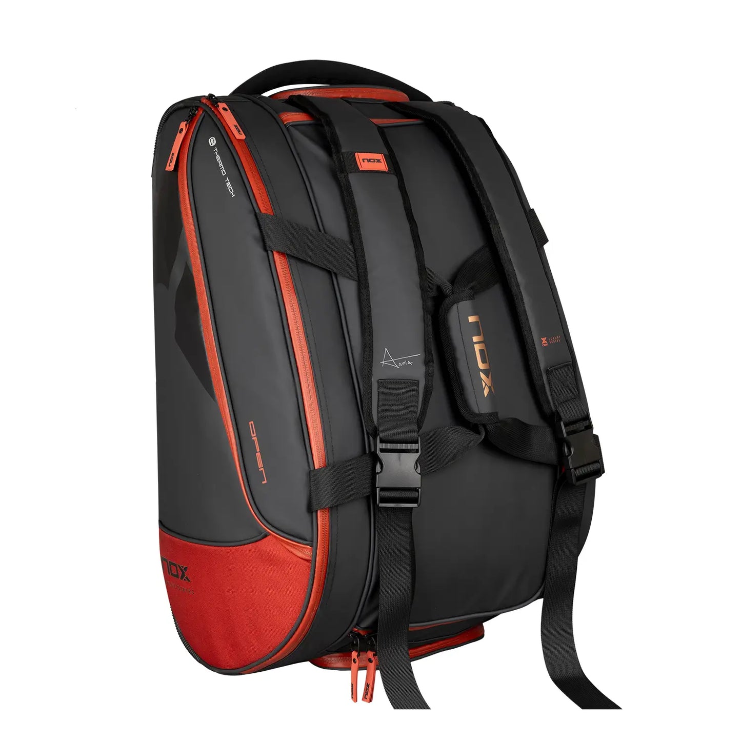 NOX BORSA SERIE LUXURY OPEN (nero/rosso)