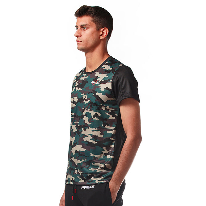 PANTHER T-SHIRT TECNICA (Mimetico)
