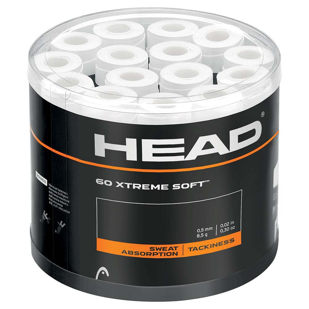 HEAD OVERGRIP XTREME SOFT BIANCO X 60