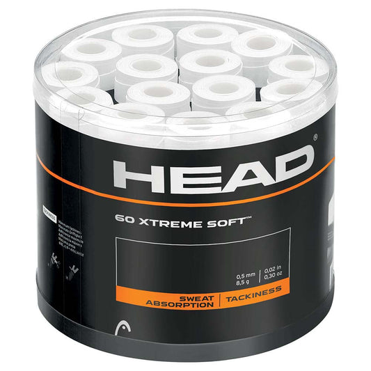 HEAD OVERGRIP XTREME SOFT BIANCO X 60